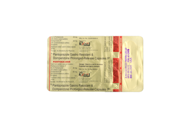 Pantoprazole IP 40 mg + Domperidone IP 30 mg Capsule - Image 3